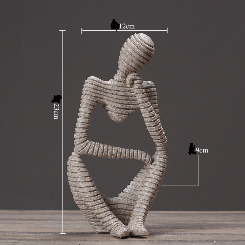 Jane Ou Thinker Ornaments Home Accessories