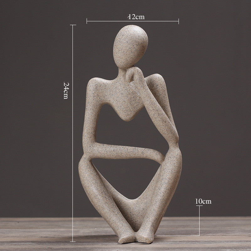 Jane Ou Thinker Ornaments Home Accessories