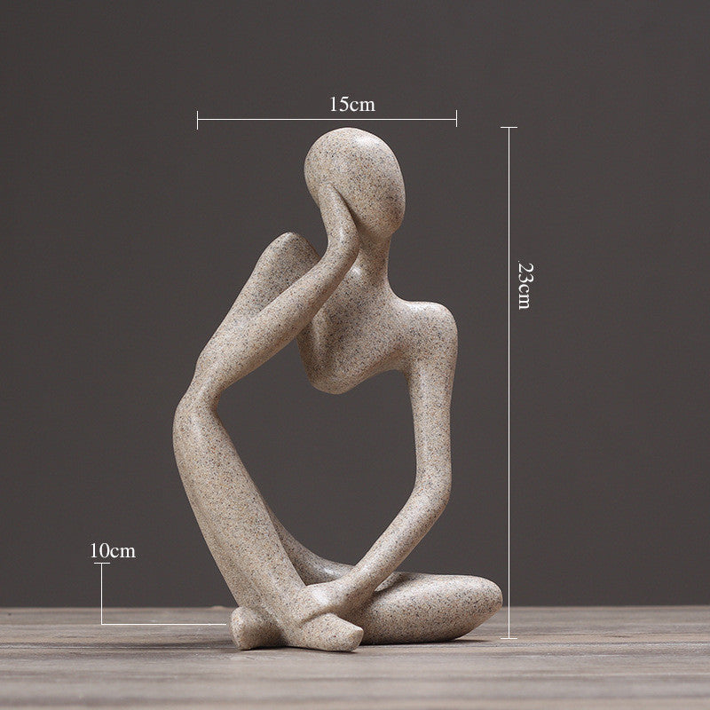 Jane Ou Thinker Ornaments Home Accessories