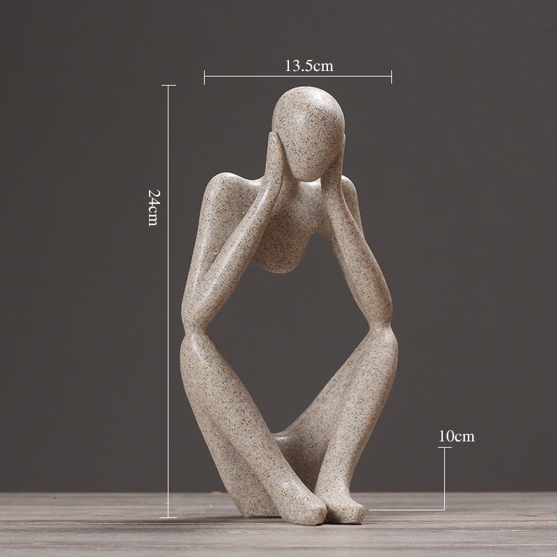 Jane Ou Thinker Ornaments Home Accessories