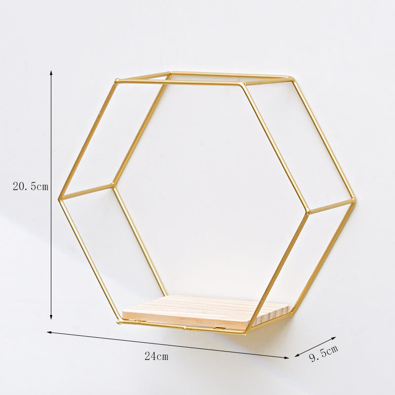 Hexagonal Shelves For Wall Decorations