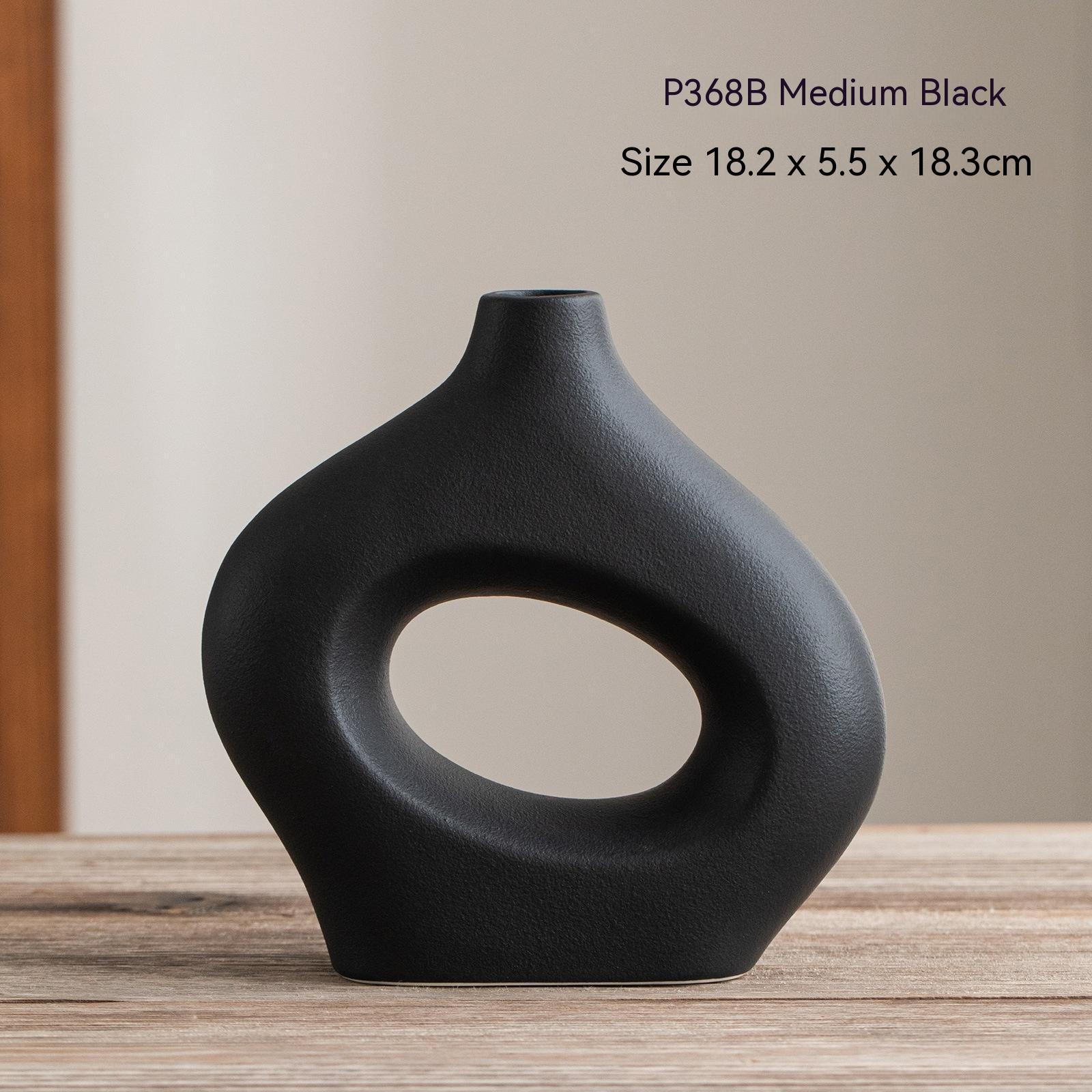 Ceramic Soft Circle Vase
