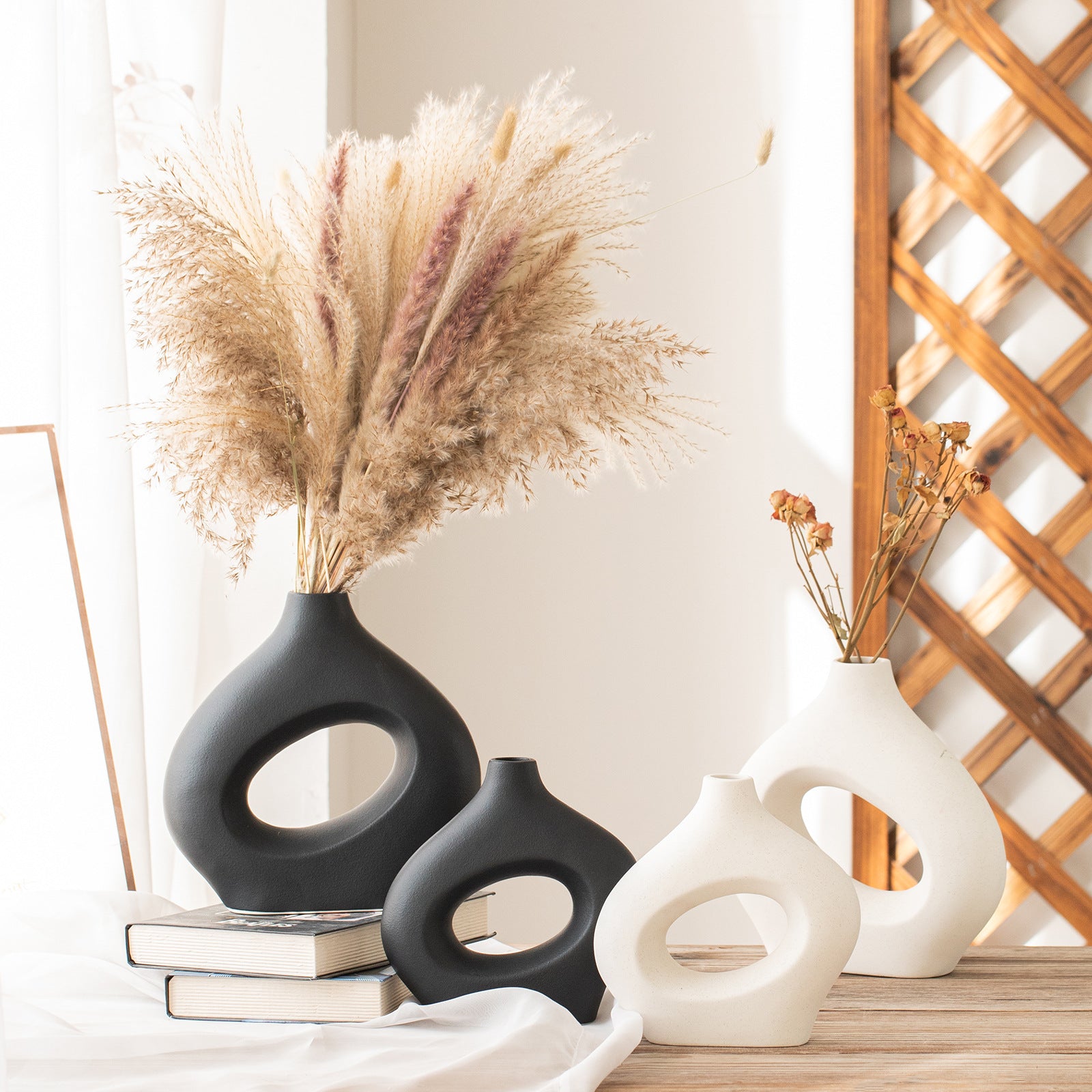 Ceramic Soft Circle Vase