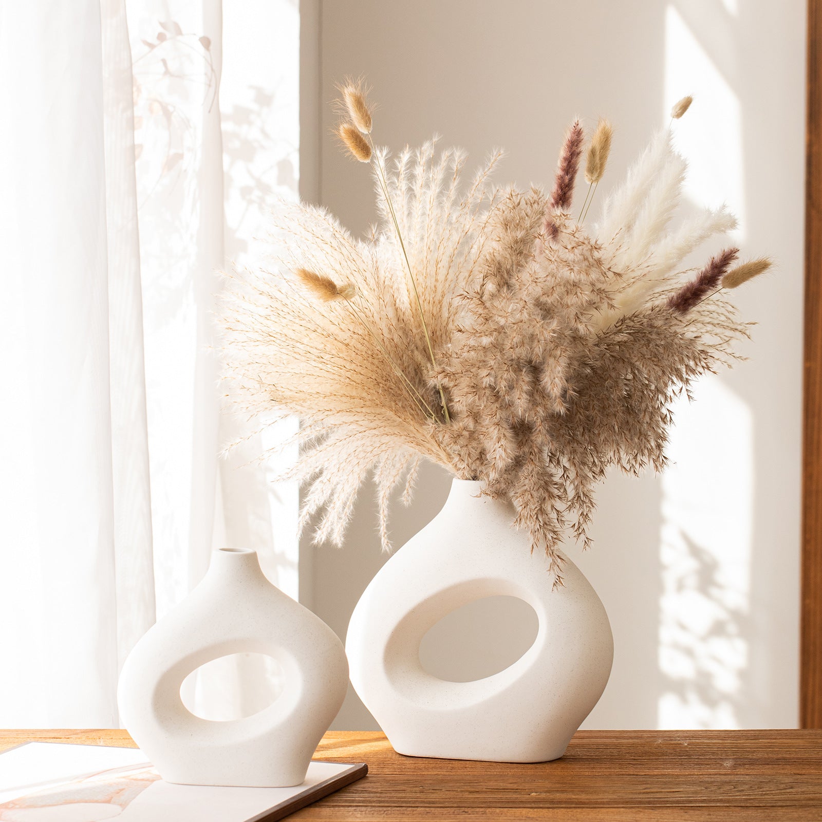 Ceramic Soft Circle Vase