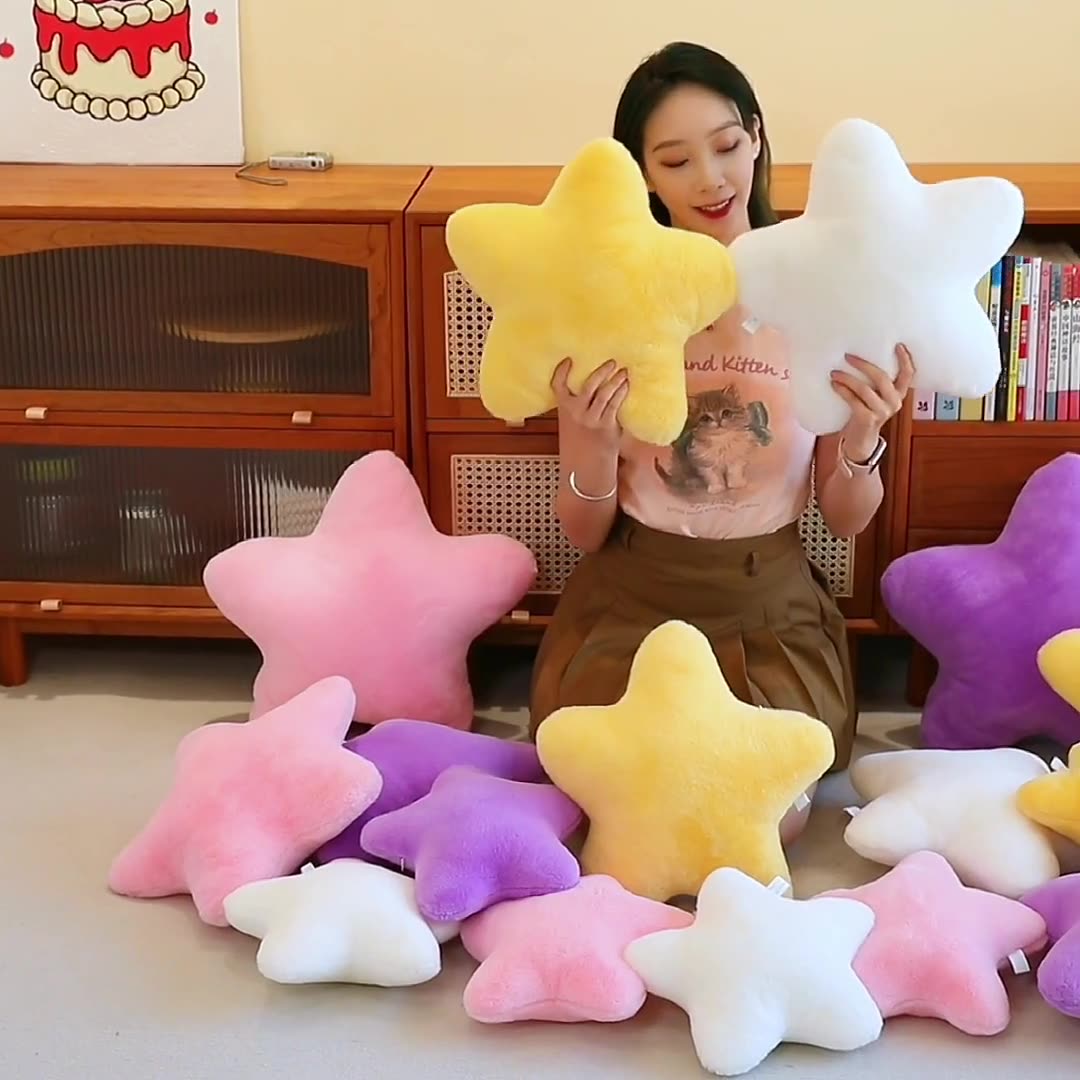 Star Pillow Decorative Throw Pillows