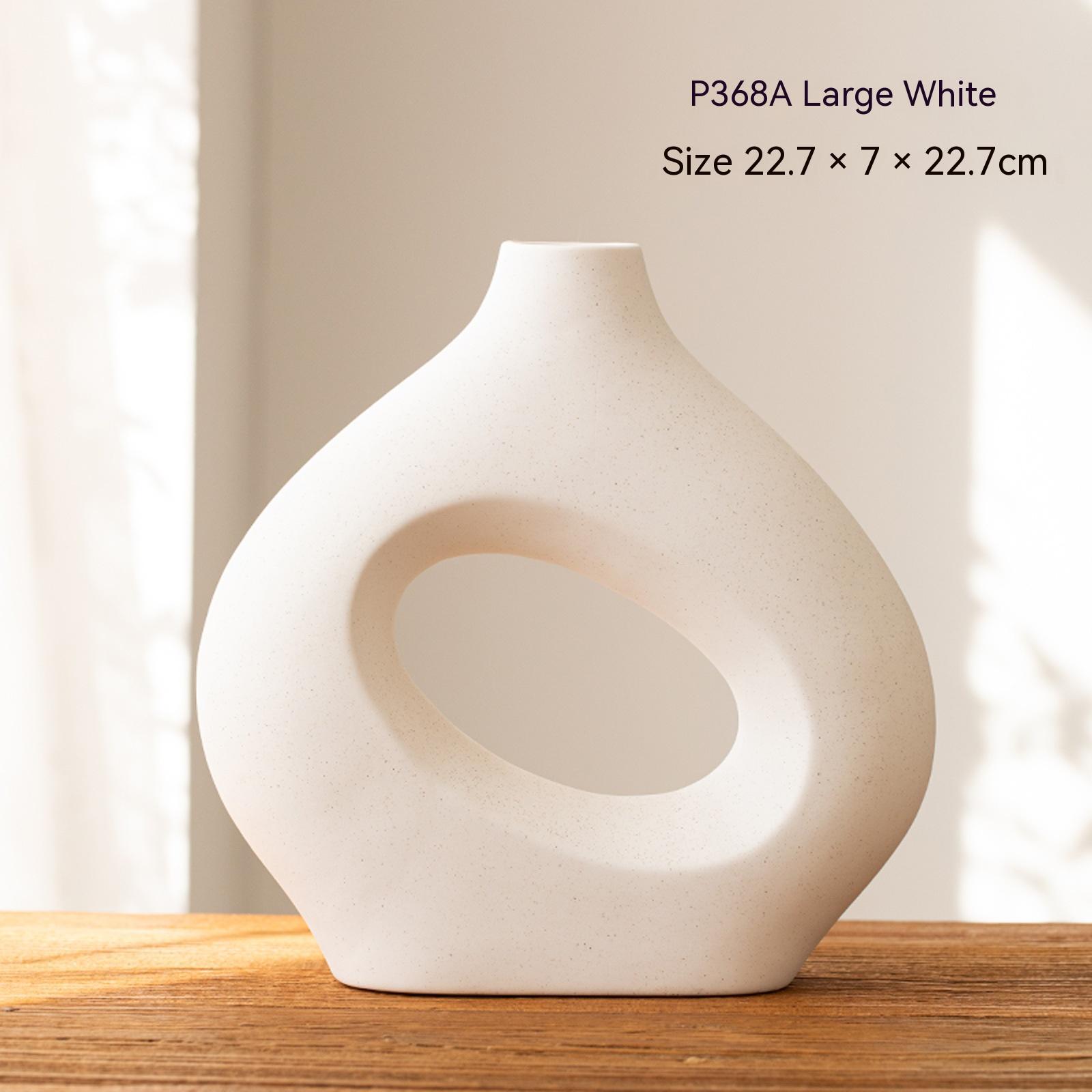 Ceramic Soft Circle Vase