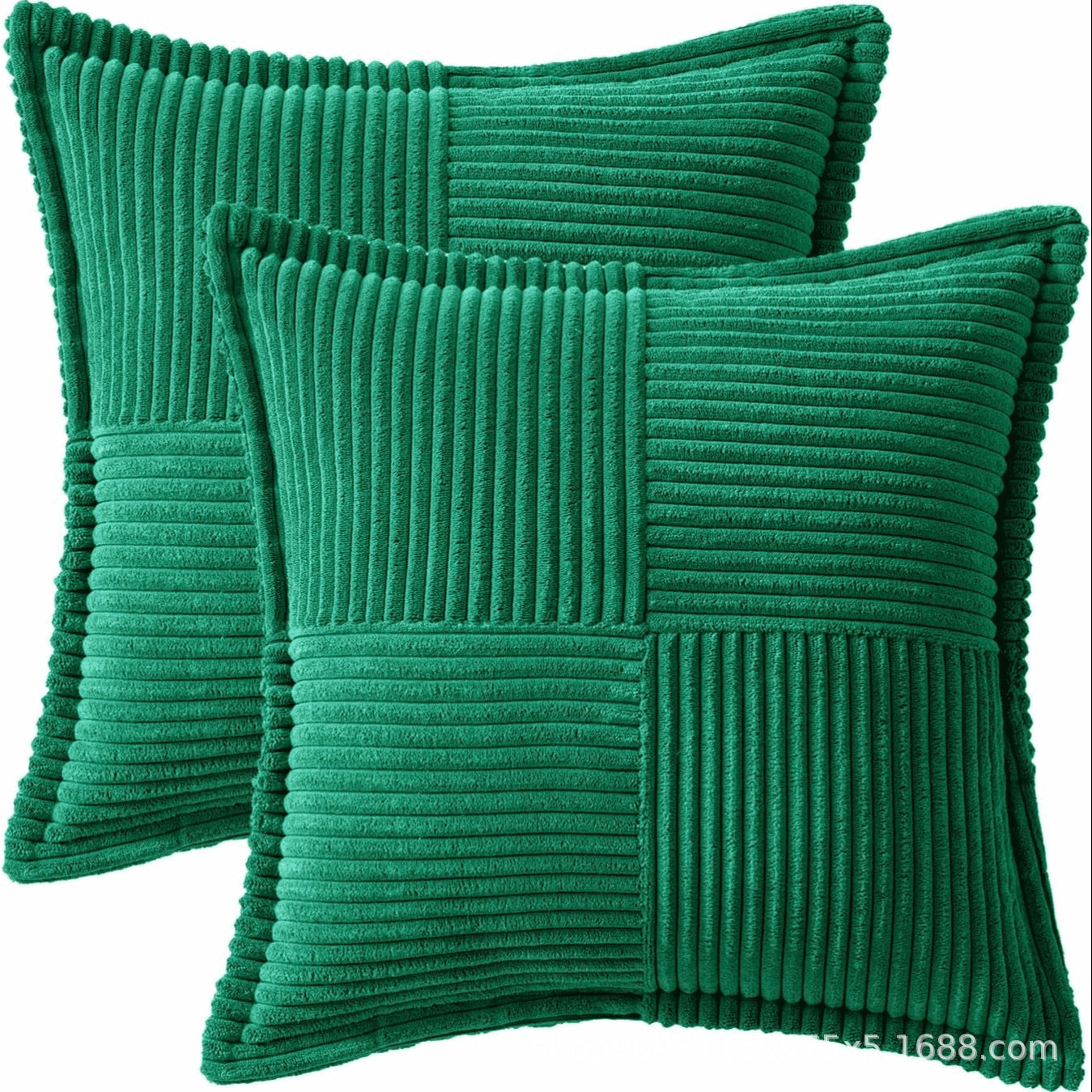 Corduroy Decorative Textured Couch Cushion