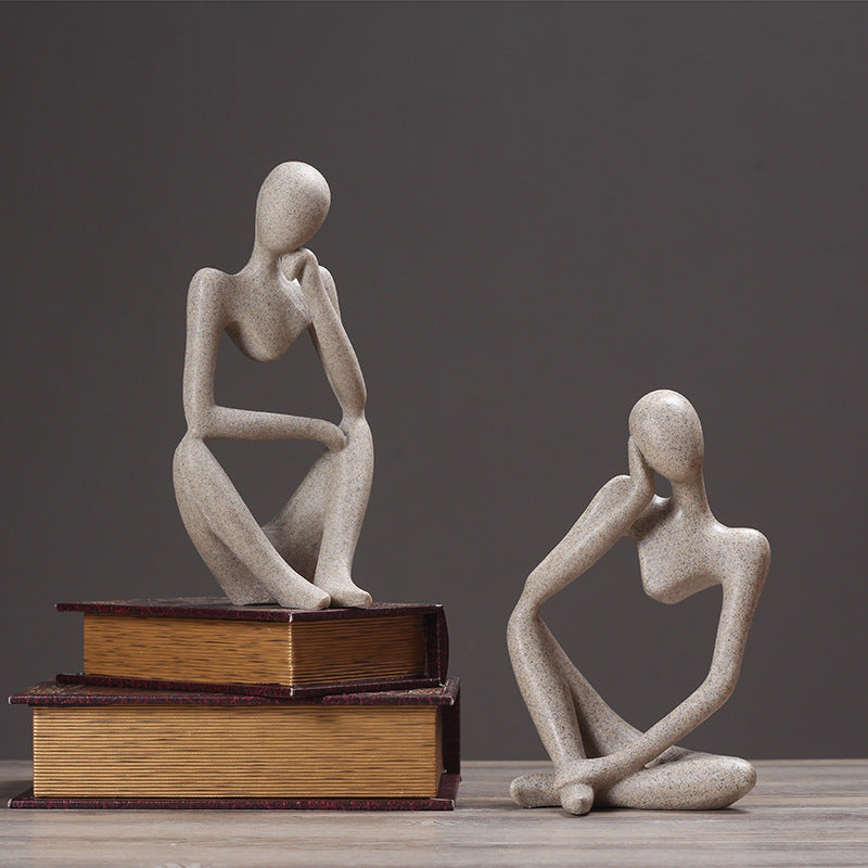 Jane Ou Thinker Ornaments Home Accessories