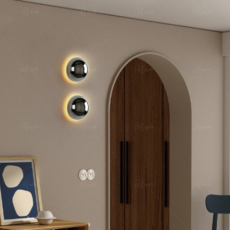 Round Aisle Lamps Nordic Wall Lamp
