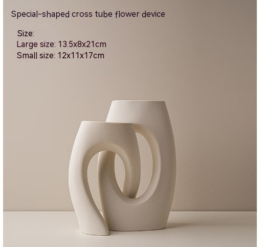Ceramic Soft Circle Vase