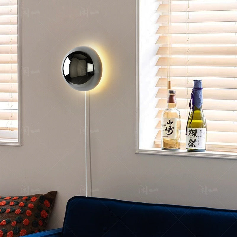 Round Aisle Lamps Nordic Wall Lamp