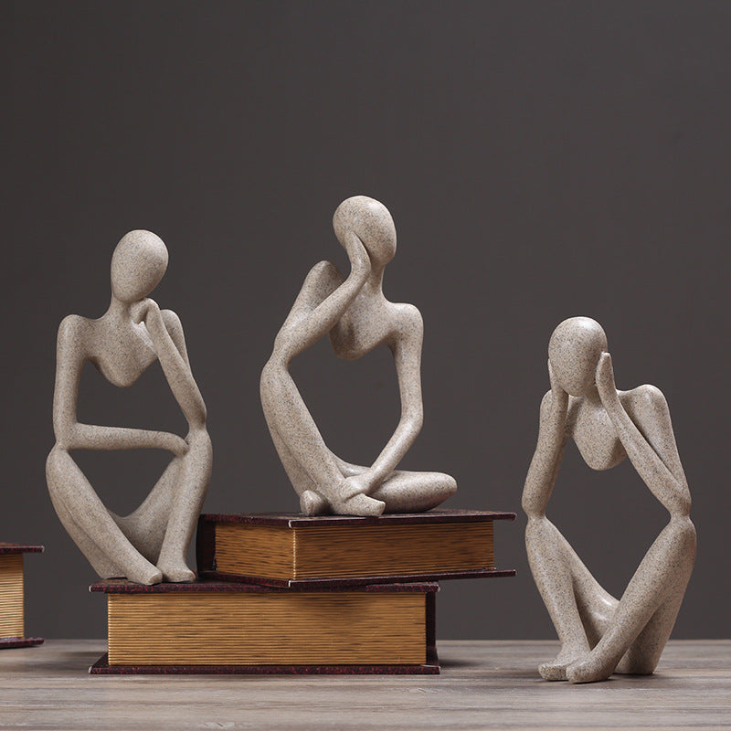 Jane Ou Thinker Ornaments Home Accessories