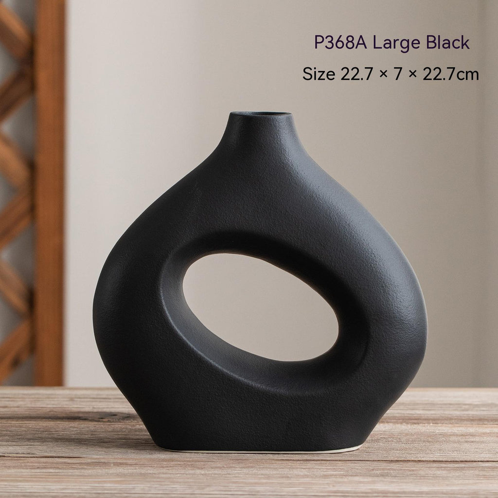 Ceramic Soft Circle Vase