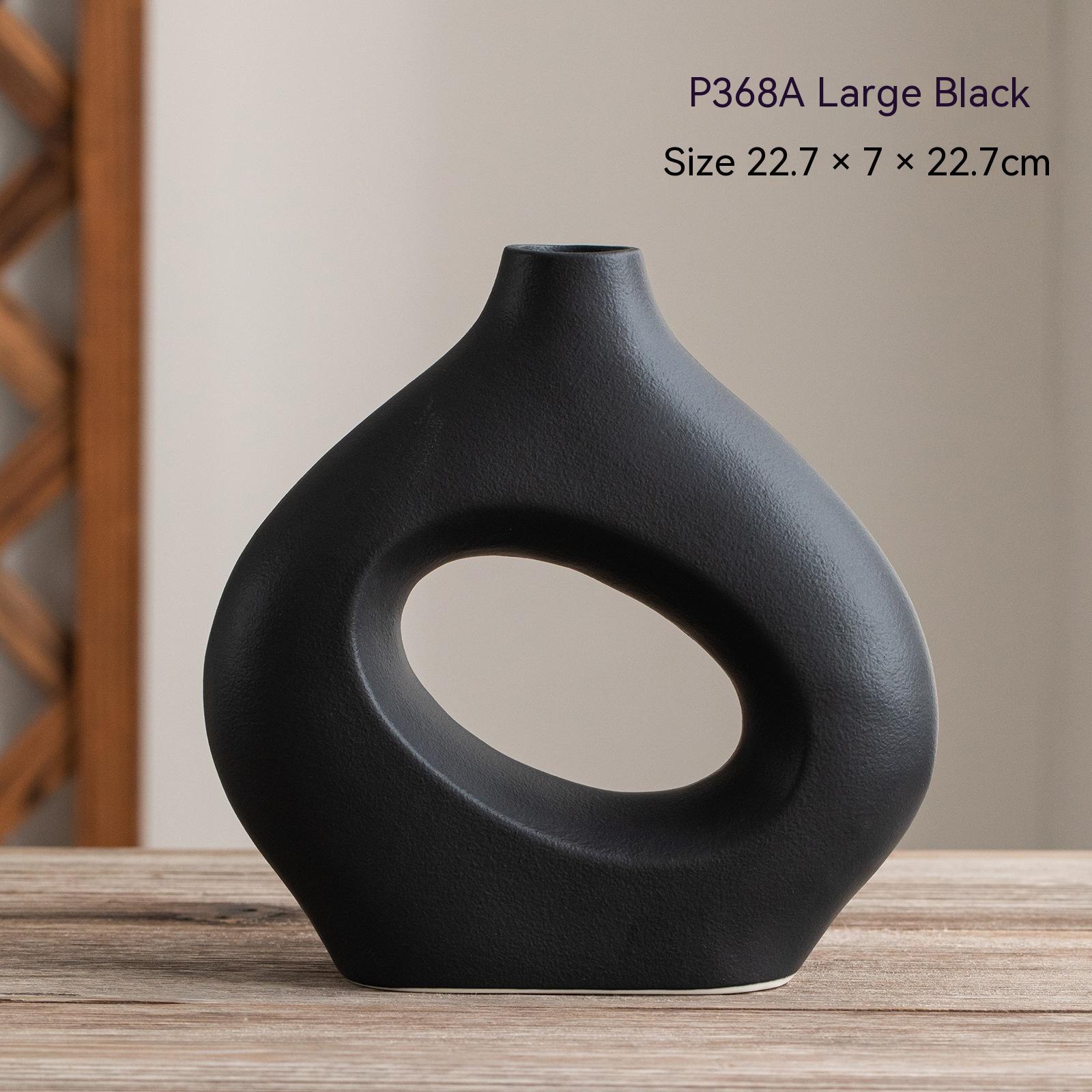 Ceramic Soft Circle Vase
